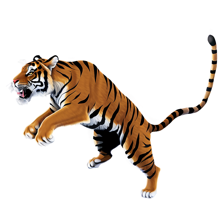 Tiger Running Png Epd7 PNG Image