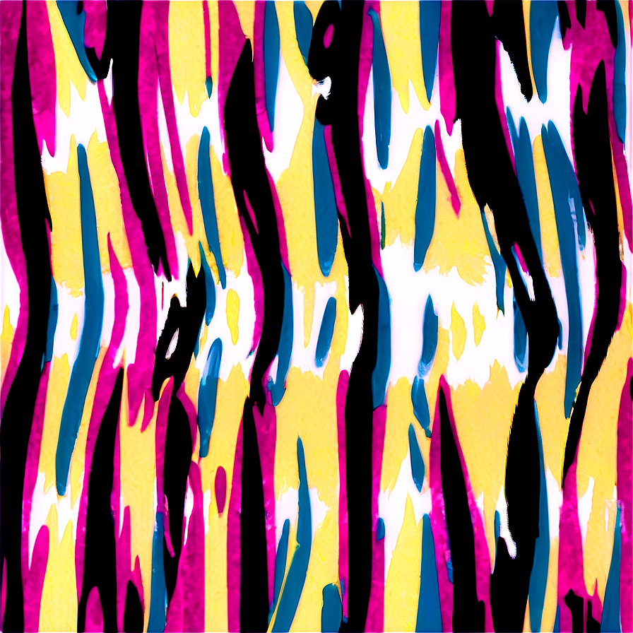 Tiger Stripes Motif Png Vjs2 PNG Image