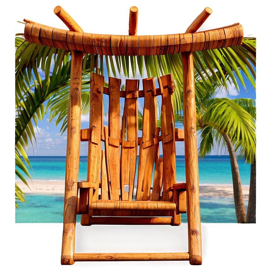 Tiki Beach Chair Png Nct PNG Image