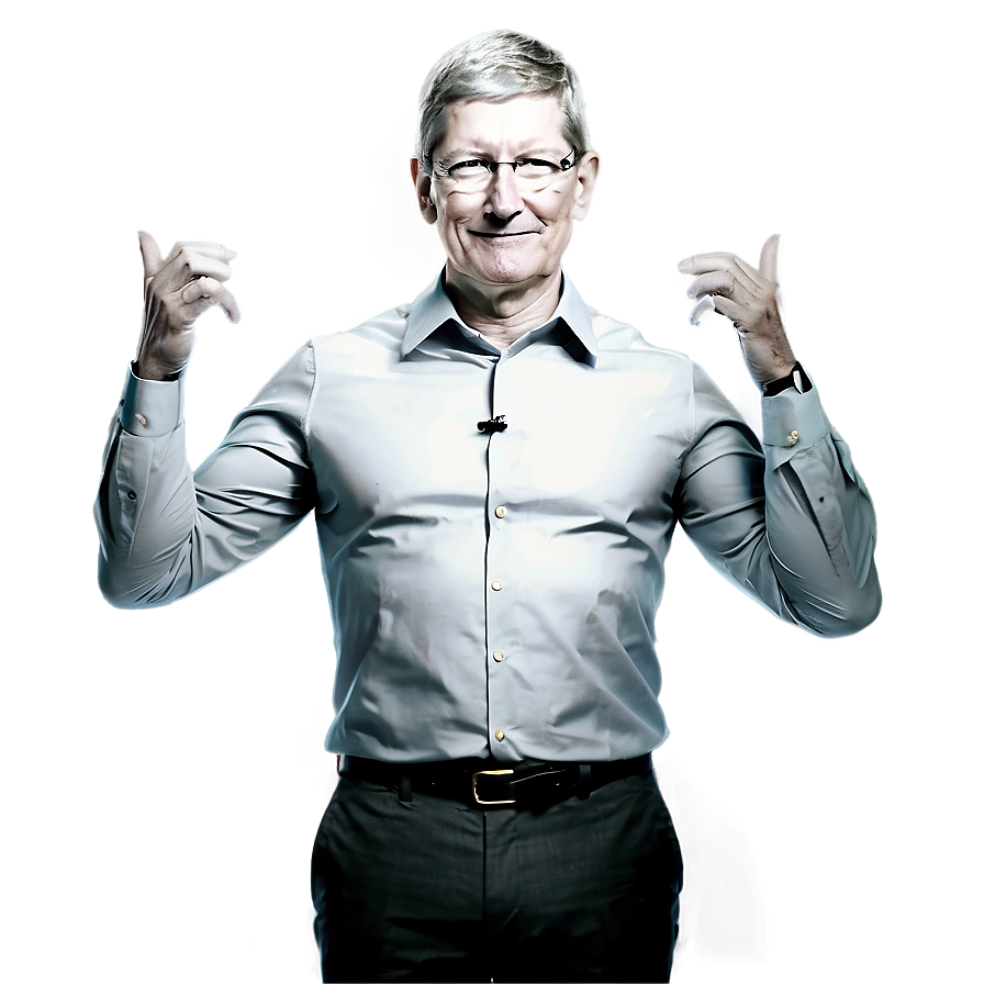 Tim Cook And Iphone Png 74 PNG Image