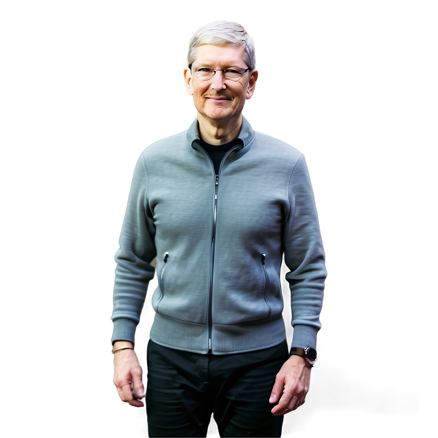 Tim Cook Apple Watch Png Rcb10 PNG Image