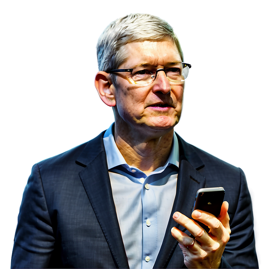 Tim Cook Technology Visionary Png 06252024 PNG Image