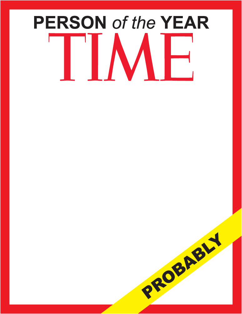 Time Magazine Personofthe Year Parody PNG Image