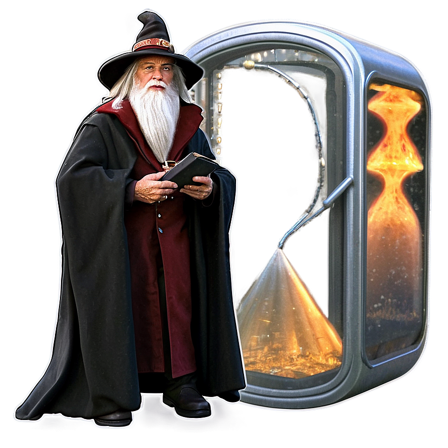 Time Traveling Wizard Png Ifs62 PNG Image