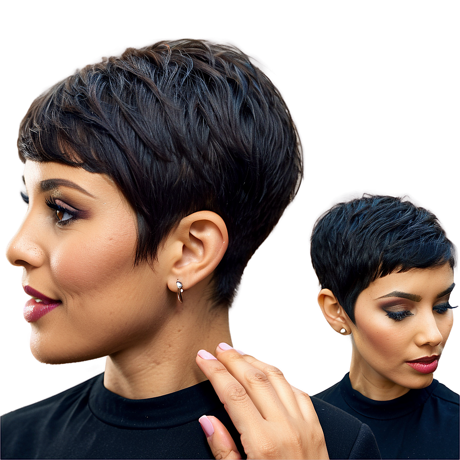 Timeless Short Haircut Png 96 PNG Image