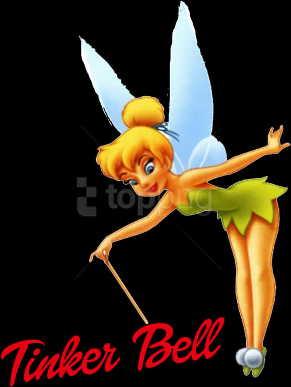 Tinkerbell Classic Pose PNG Image