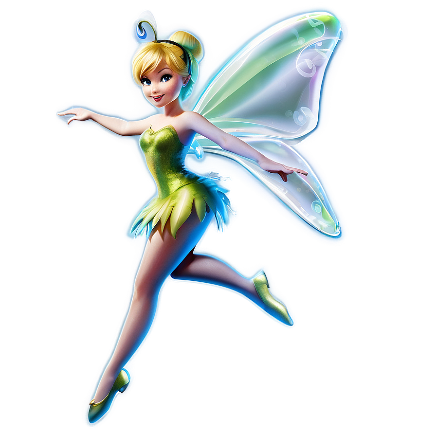 Tinkerbell Flying Png 06112024 PNG Image