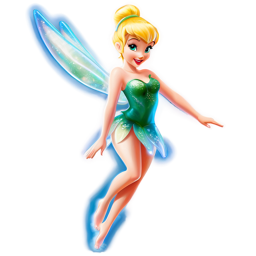 Tinkerbell Flying Png 06112024 PNG Image