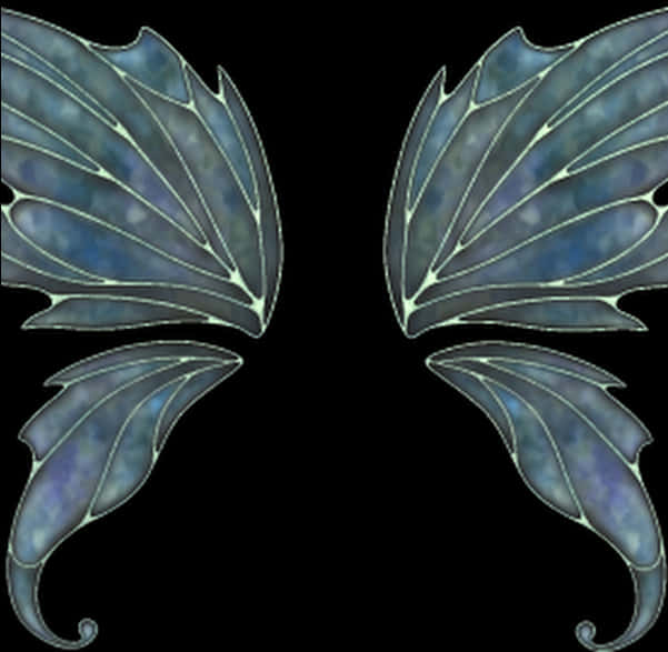 Tinkerbell Inspired Fairy Wings PNG Image