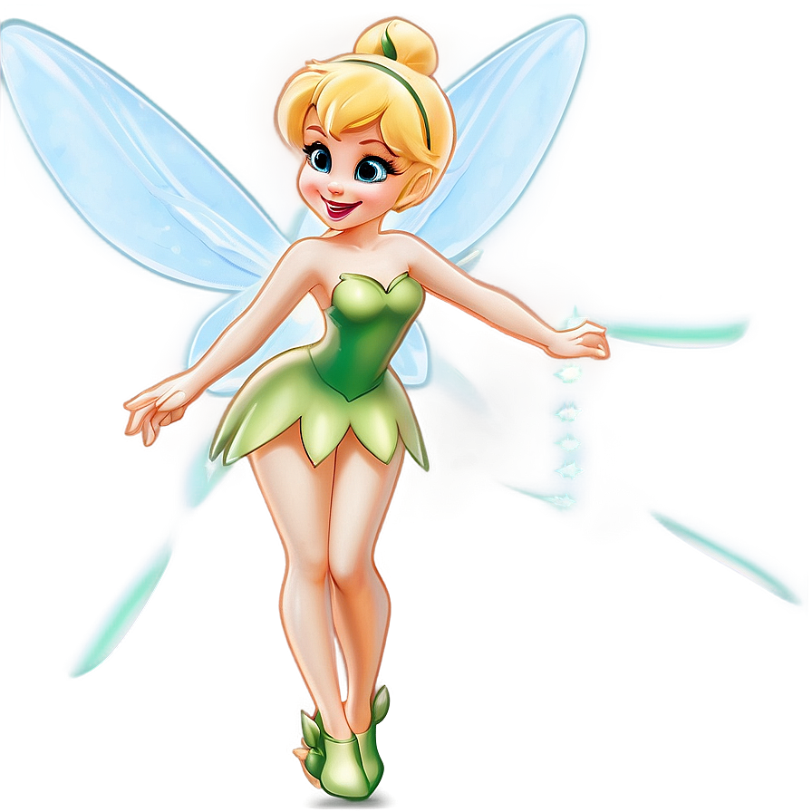 Tinkerbell Outline Png Ppc27 PNG Image