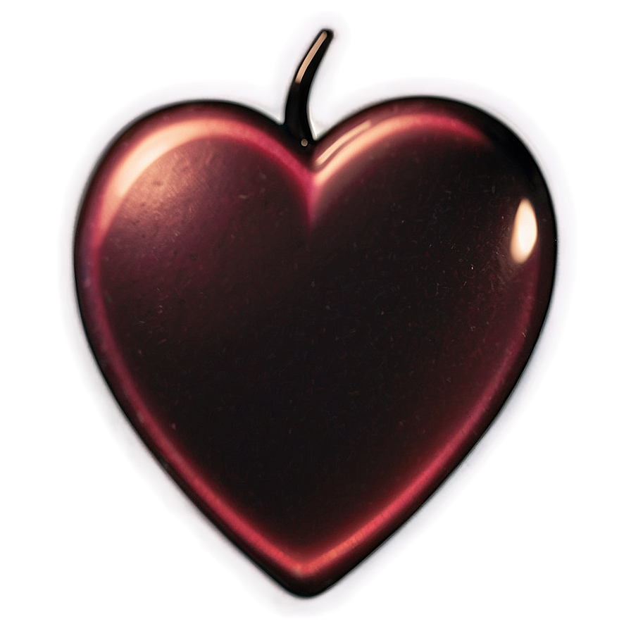 Tiny Heart Silhouette Png Kjp17 PNG Image