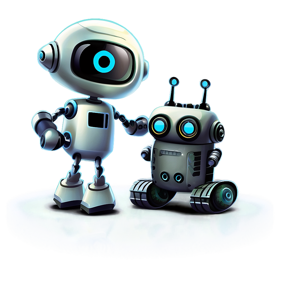 Tiny Robot Clipart Png Exl67 PNG Image