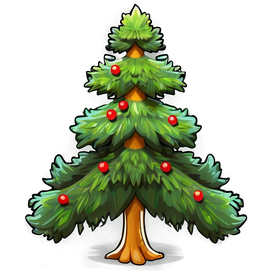 Tiny Tree Illustration Png Sxr18 PNG Image