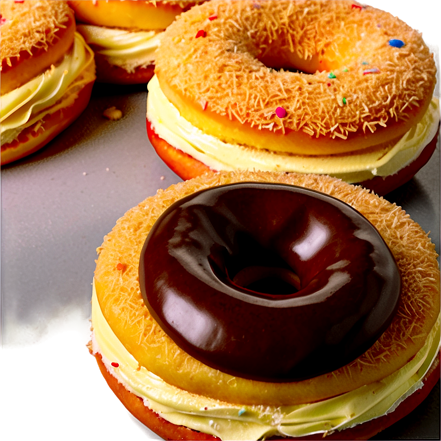 Tiramisu Donut Png 43 PNG Image