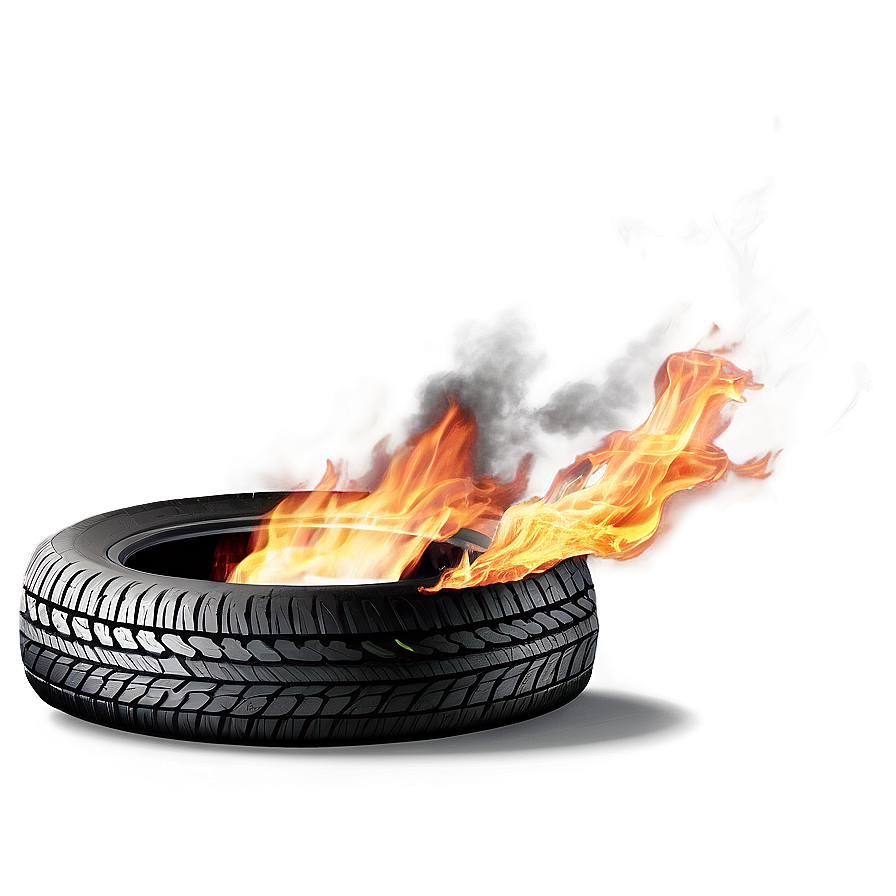 Tire Burning Png Esn PNG Image