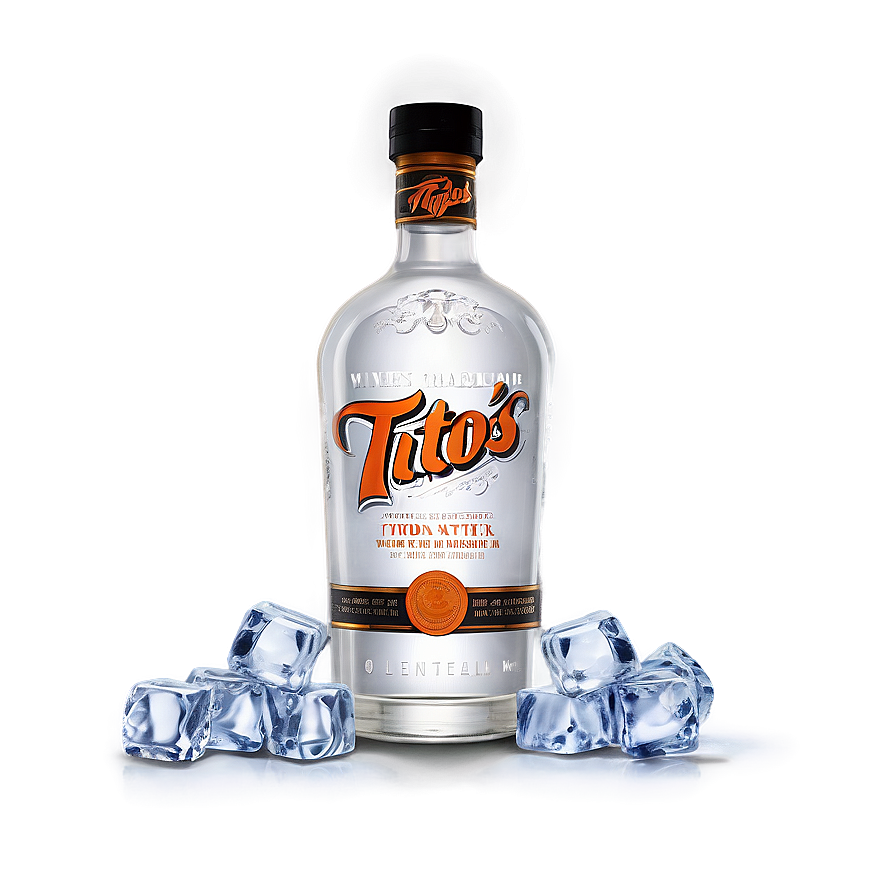 Tito's Vodka On The Rocks Png 59 PNG Image