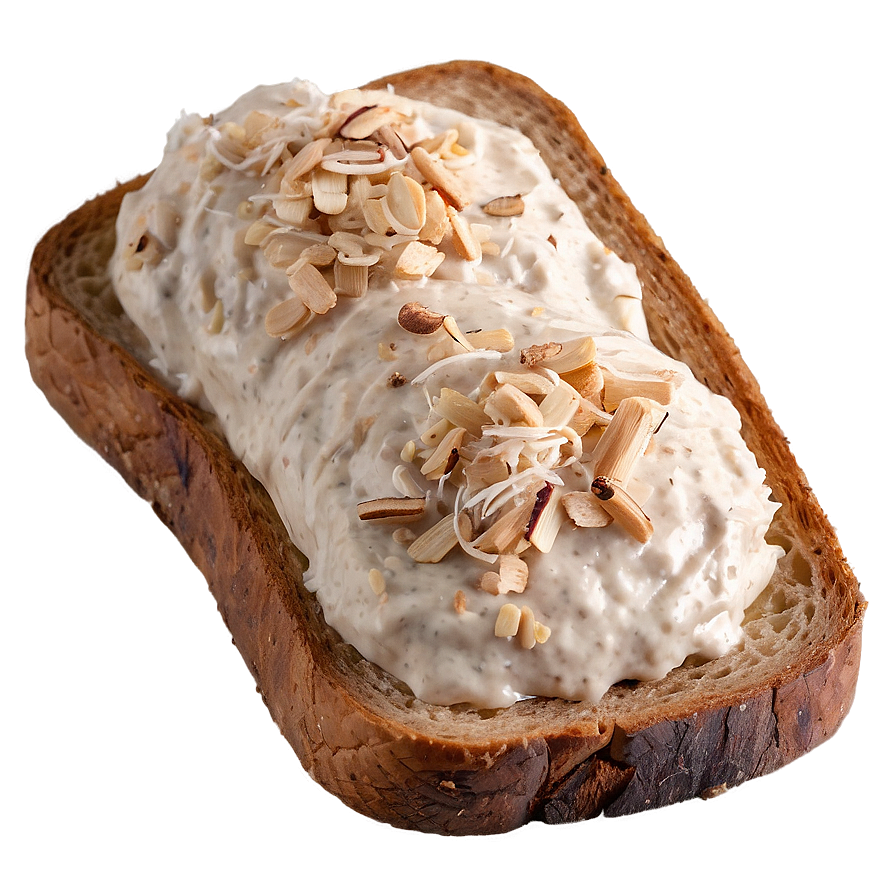 Toast With Coconut Spread Png 47 PNG Image