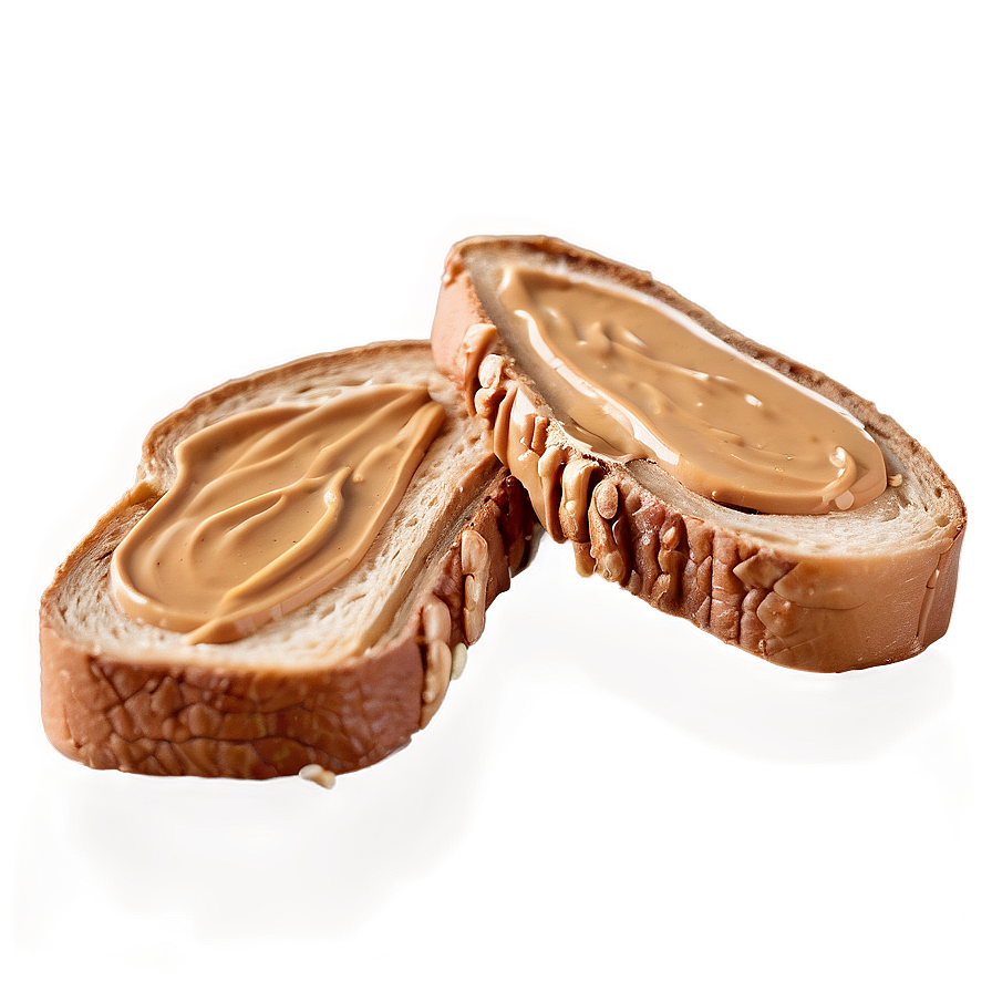 Toast With Peanut Butter Png 16 PNG Image