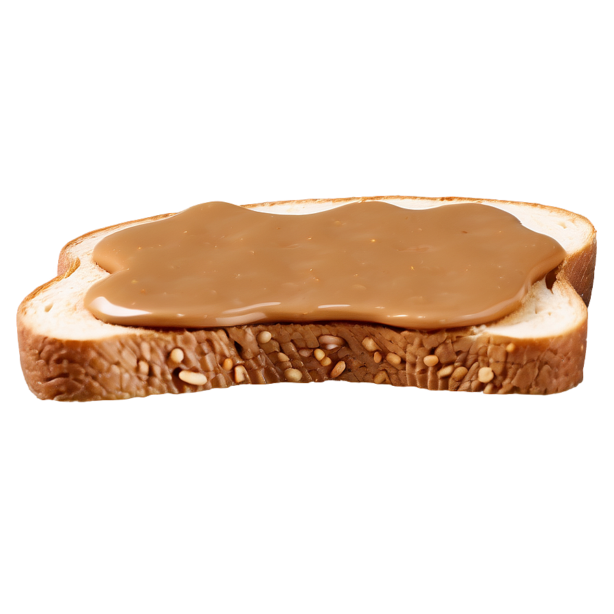 Toast With Peanut Butter Png Yed PNG Image