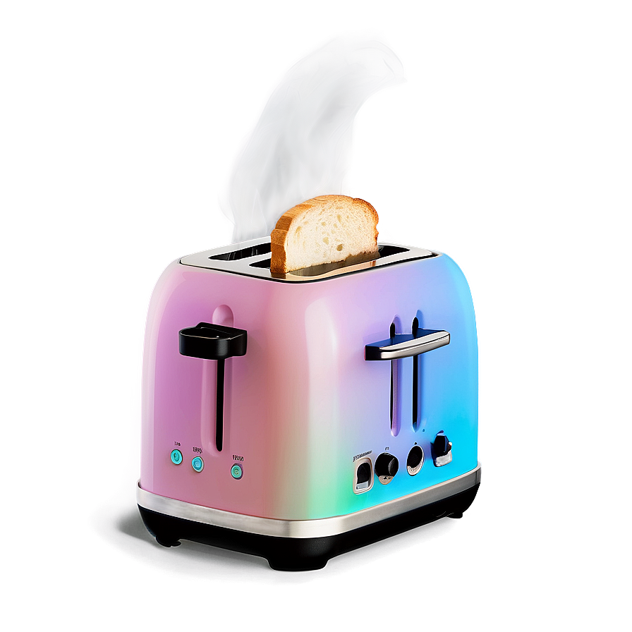 Toaster In Pastel Colors Png 06122024 PNG Image