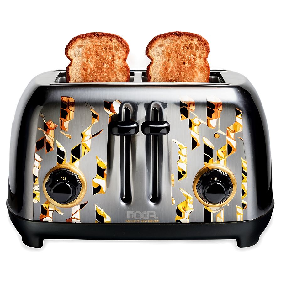 Toaster With Unique Patterns Png 06122024 PNG Image