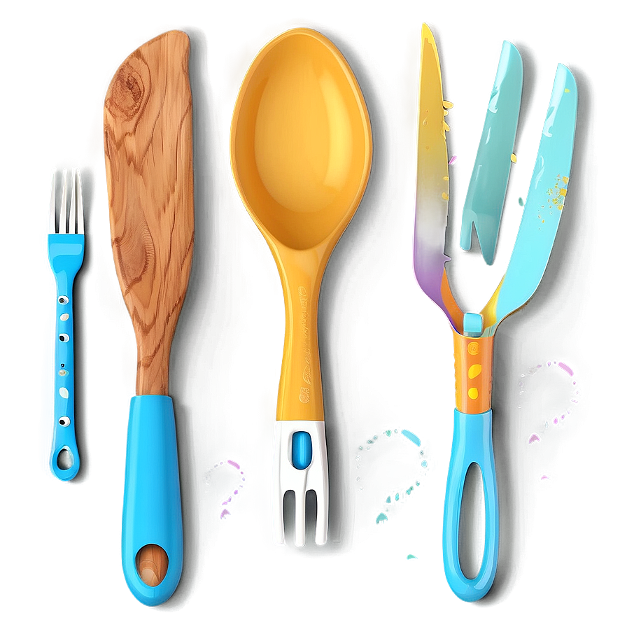 Toddler Friendly Utensils Png 06212024 PNG Image