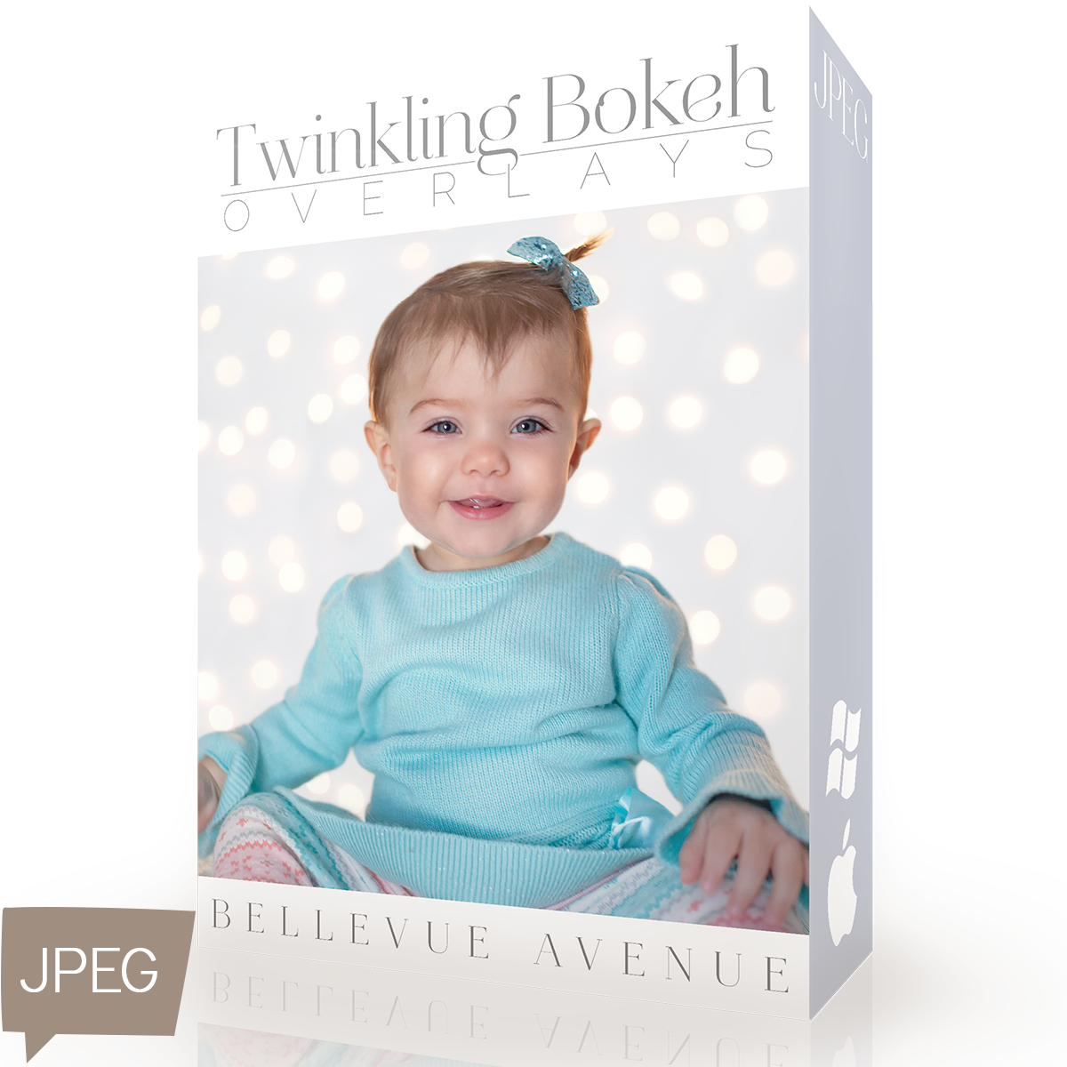 Toddler Smiling Bokeh Background PNG Image