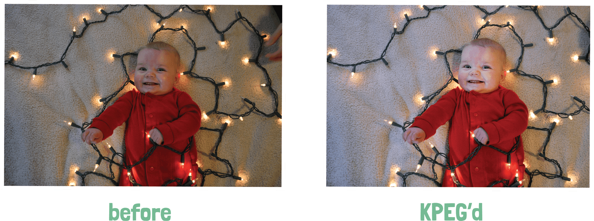 Toddler_with_ Twinkling_ Lights PNG Image