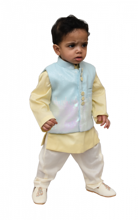 Toddlerin Traditional Kurta Pajama PNG Image