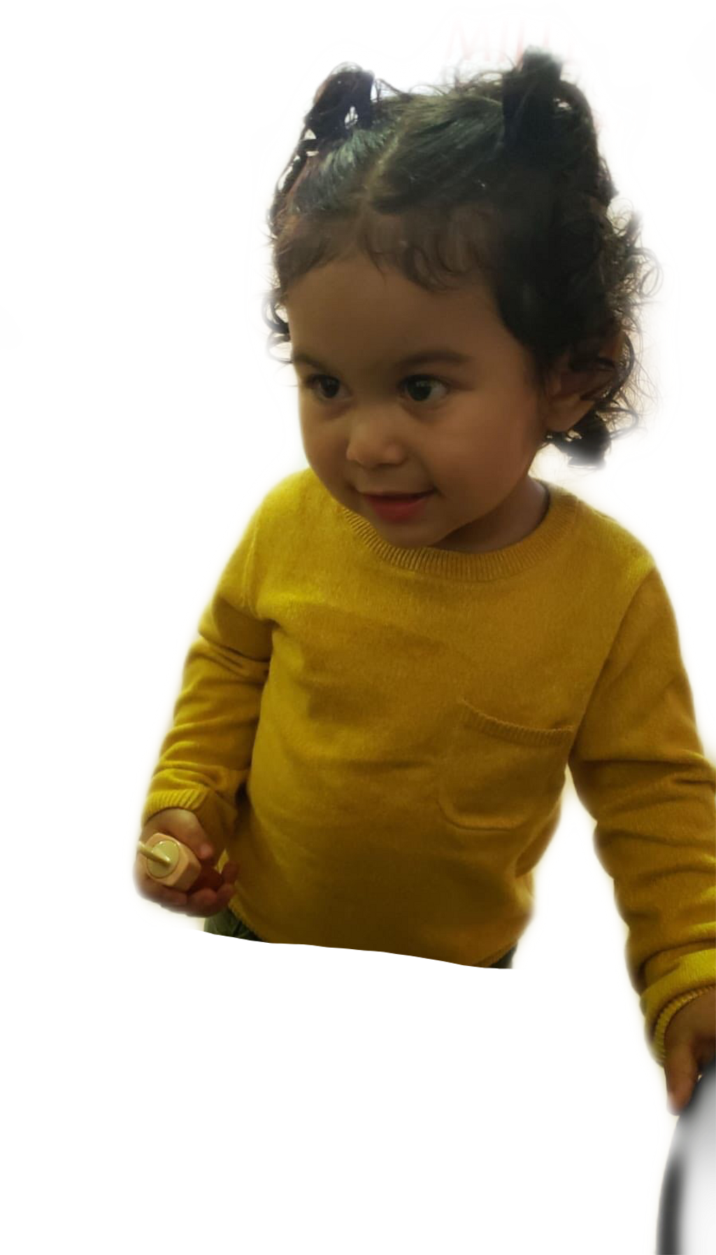 Toddlerin Yellow Sweater PNG Image