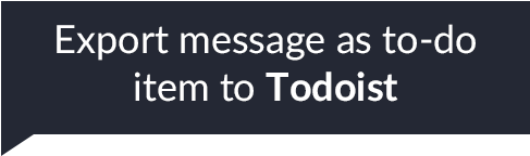 Todoist Export Button Interface PNG Image
