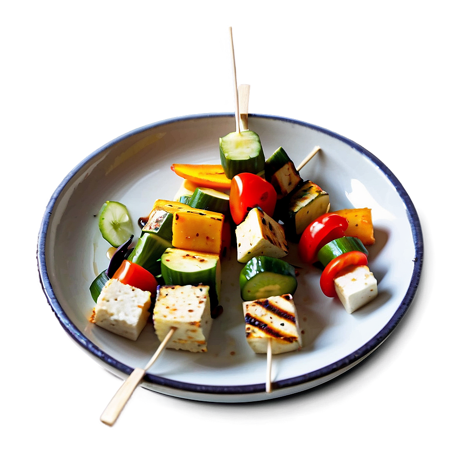 Tofu And Vegetable Kabobs Png 06242024 PNG Image