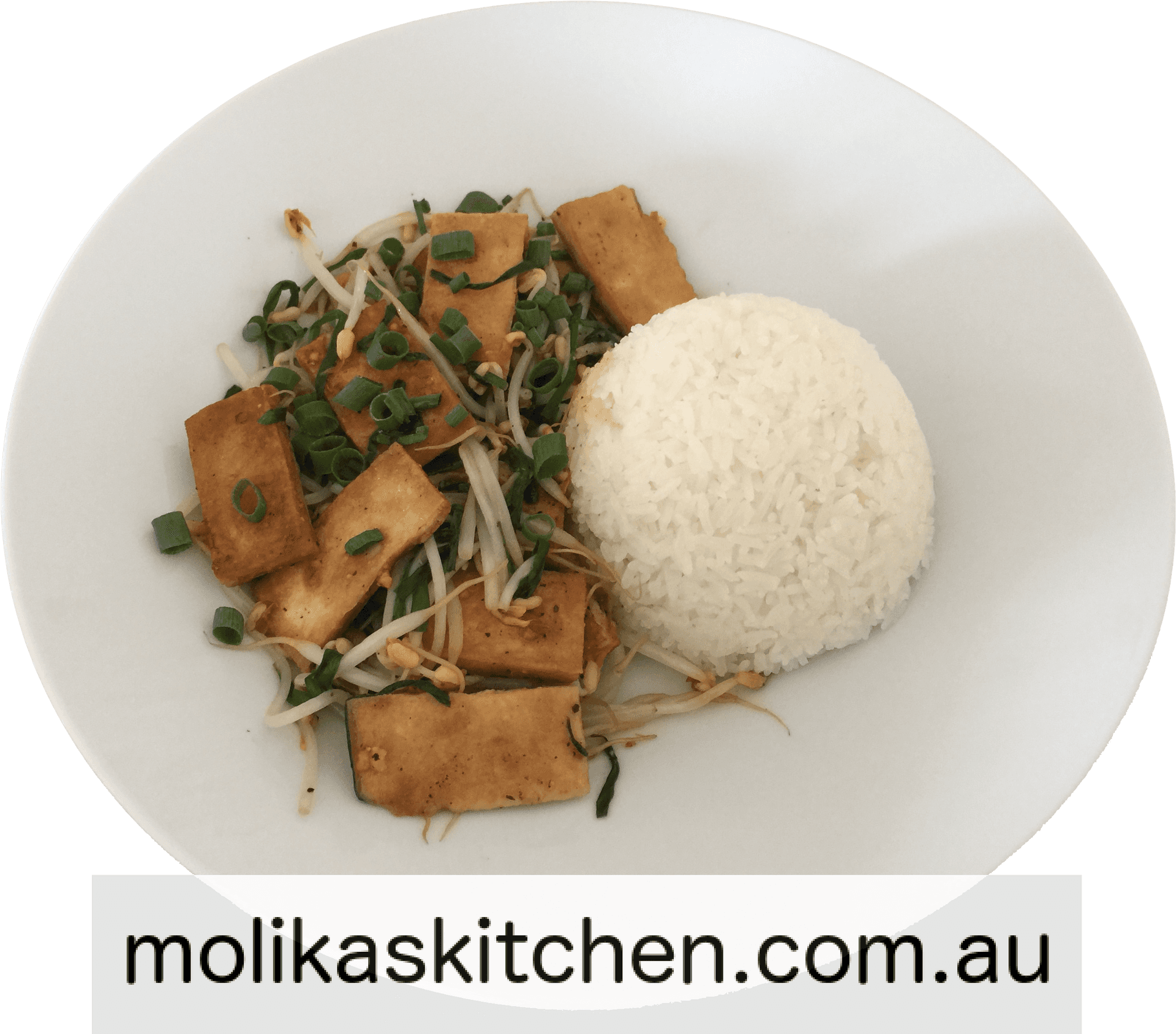 Tofu Stir Fry With Rice PNG Image