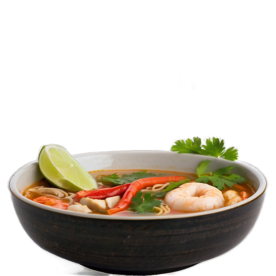 Tom Yum Noodle Soup Png 05242024 PNG Image