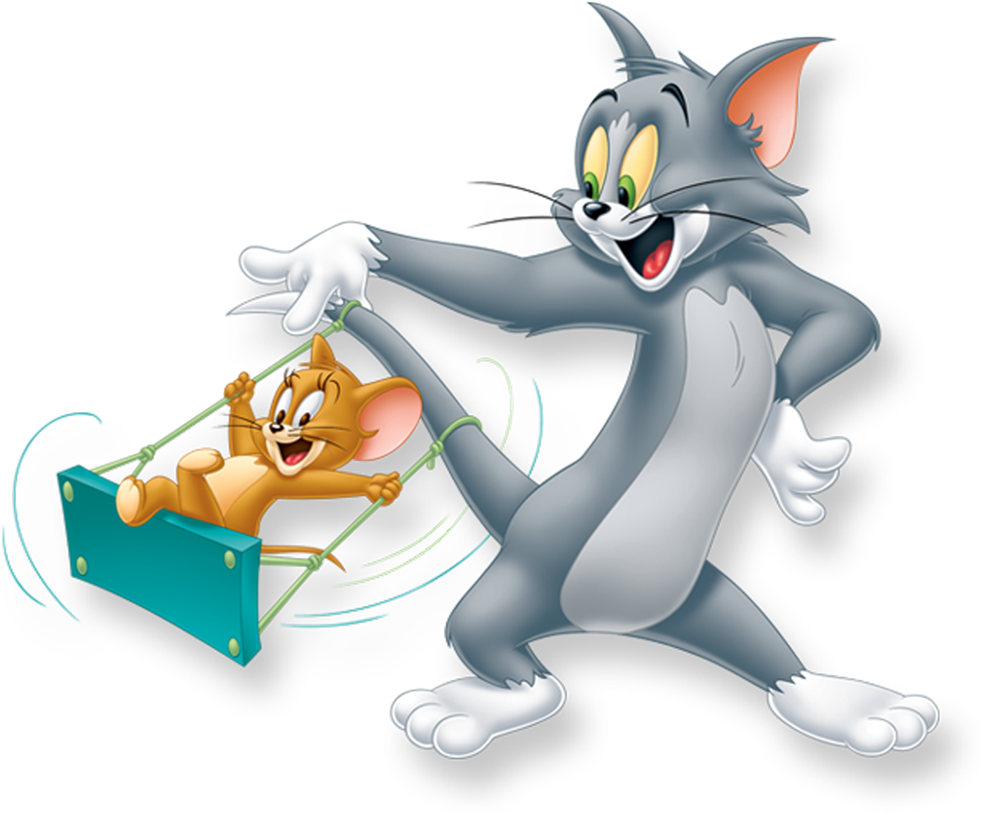 Tomand Jerry Classic Pose PNG Image