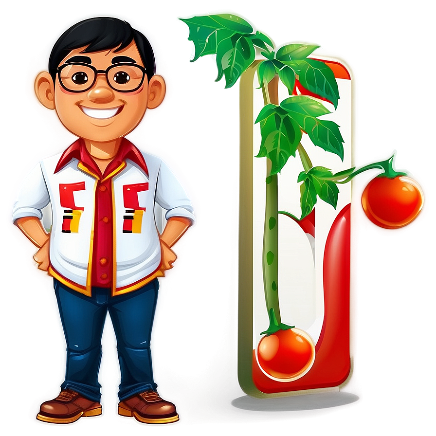 Tomato Cartoon Mascot Png 06212024 PNG Image