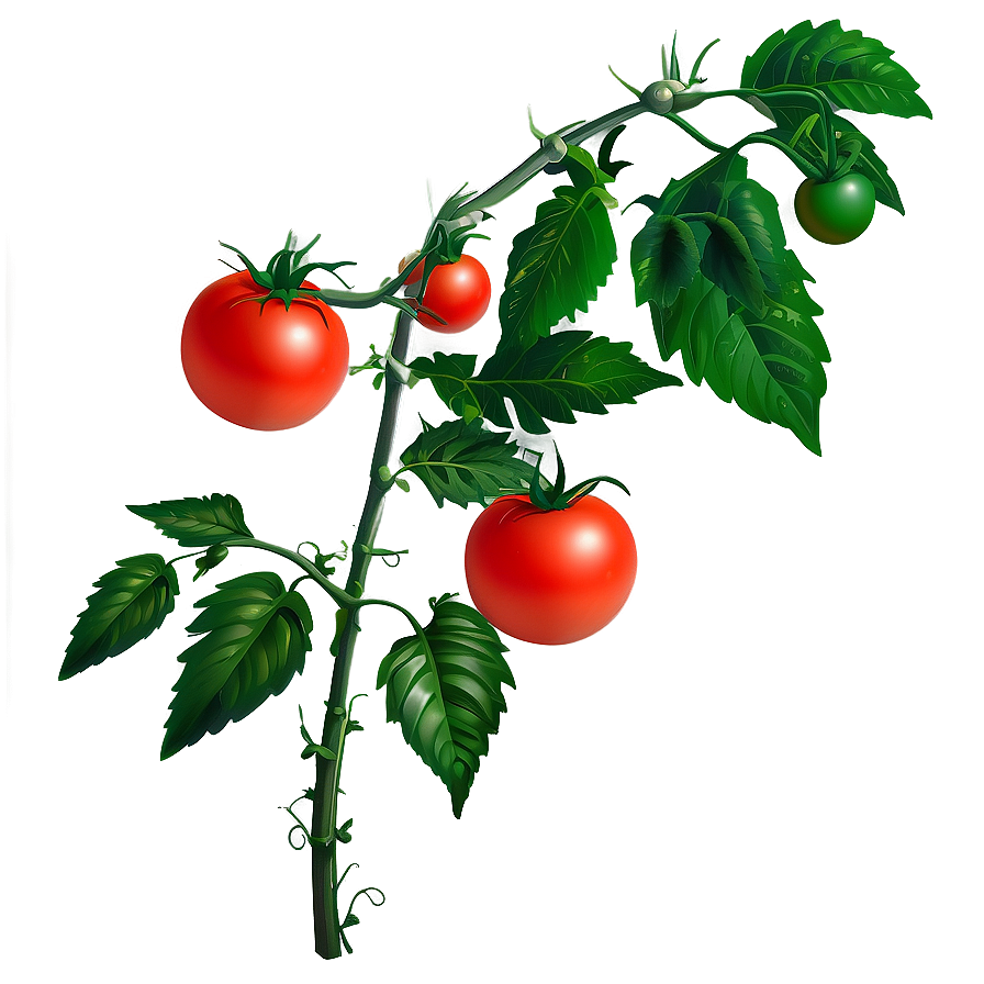 Tomato Plant Blossom Png Nqm PNG Image