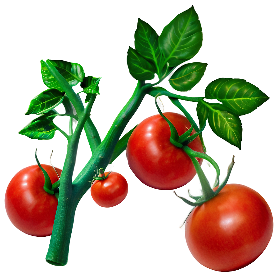 Tomato Plant Harvest Png Pdi PNG Image