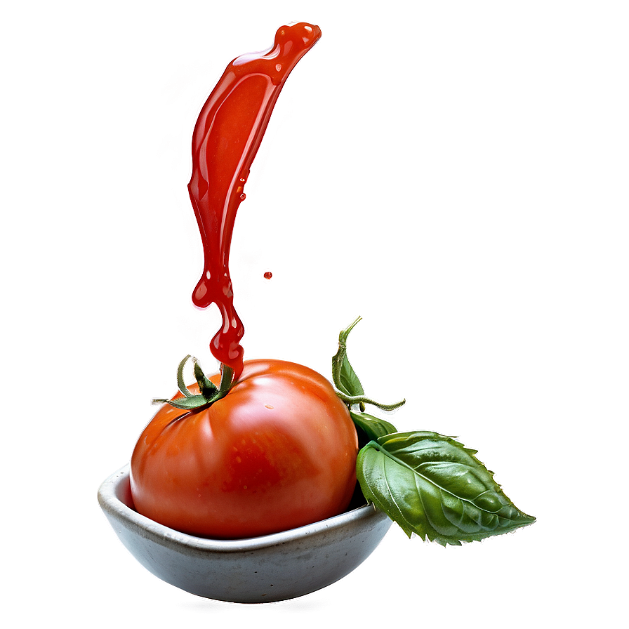 Tomato Sauce Splash Png Nlm67 PNG Image