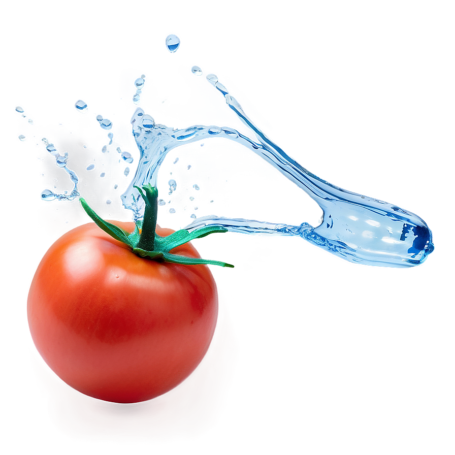 Tomato Splash Png Koh PNG Image