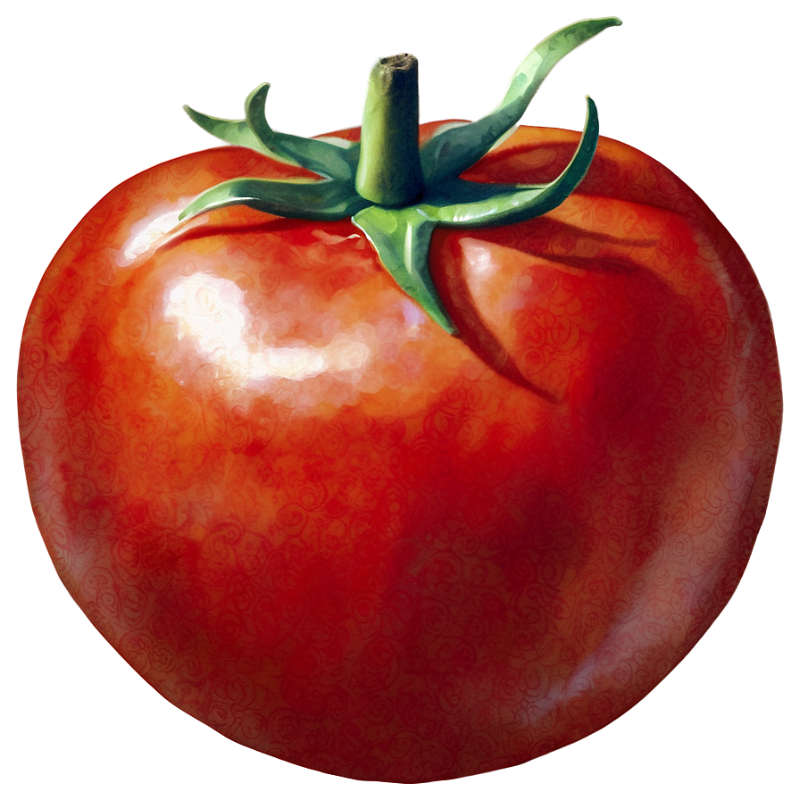 Tomato Watercolor Png Fow84 PNG Image