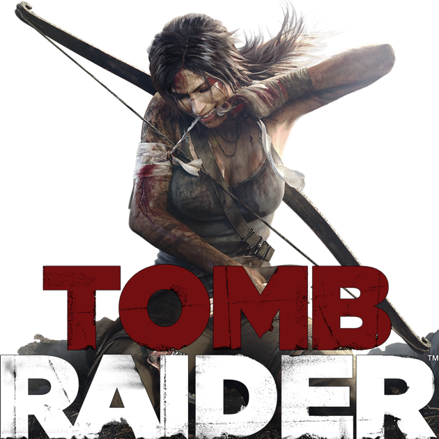 Tomb Raider Action Pose PNG Image