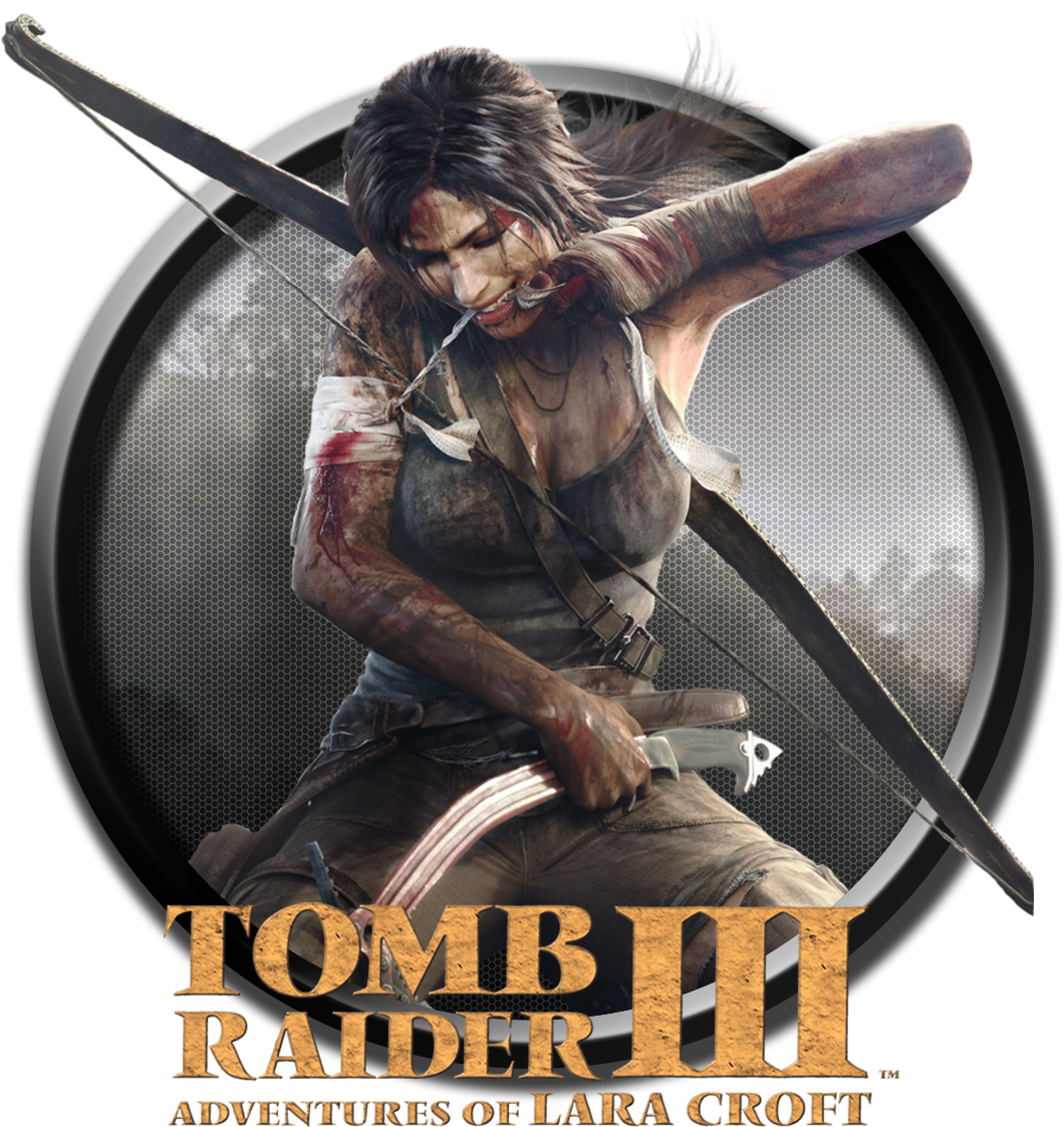 Tomb Raider I I I Adventuresof Lara Croft Artwork PNG Image