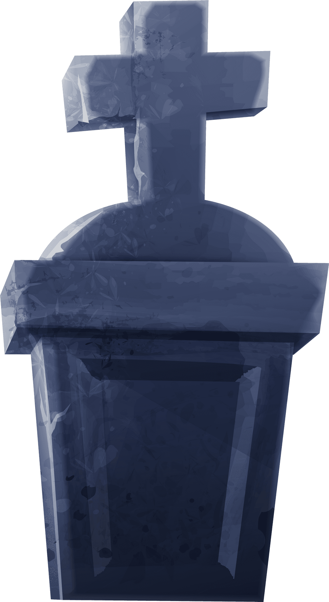 Tombstone Grave Monument PNG Image