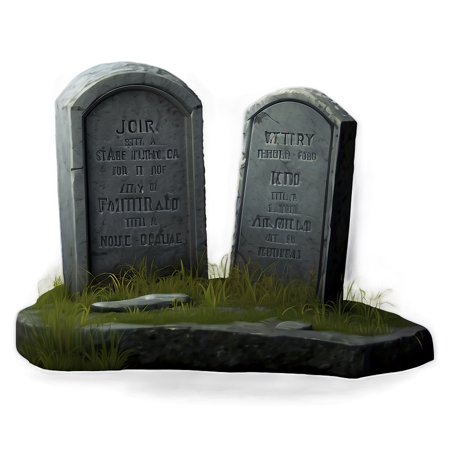 Tombstone In Fog Png 49 PNG Image