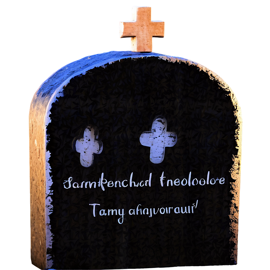 Tombstone Silhouette Png Tho35 PNG Image