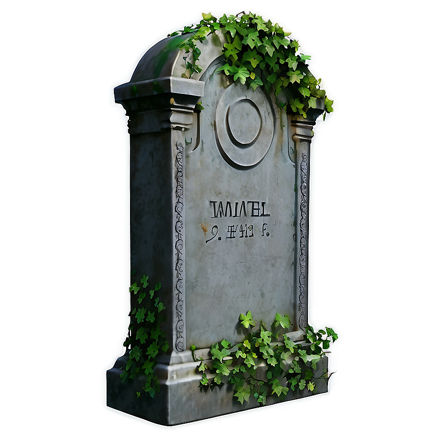 Tombstone With Ivy Png 25 PNG Image