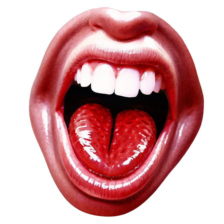 Tongue Emoji Pop Art Png Osb17 PNG Image