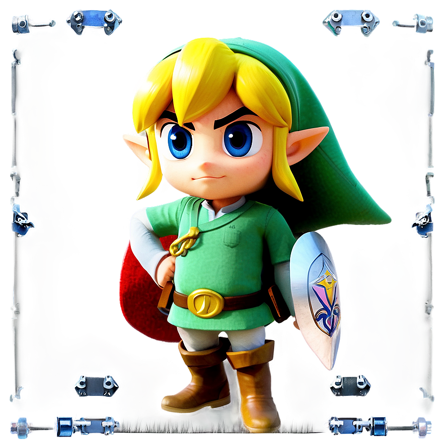 Toon Link Png Wws PNG Image