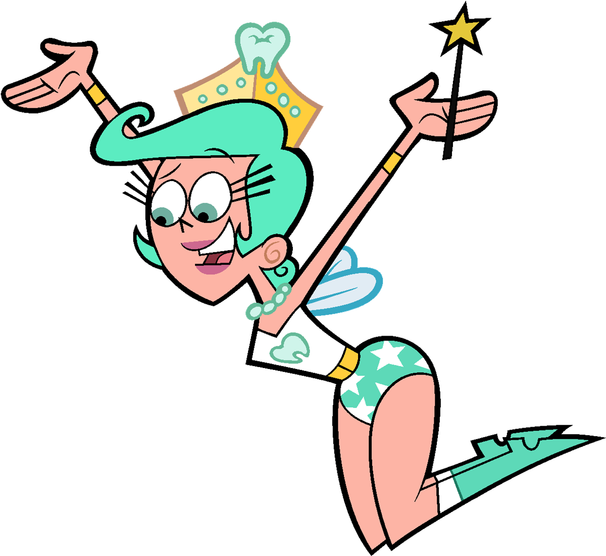 Tooth Fairy Cartoon Character PNG Image